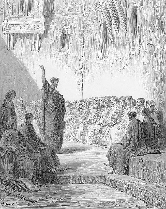 Dore_44_Acts17_Paul Preaches to the Thessalonians